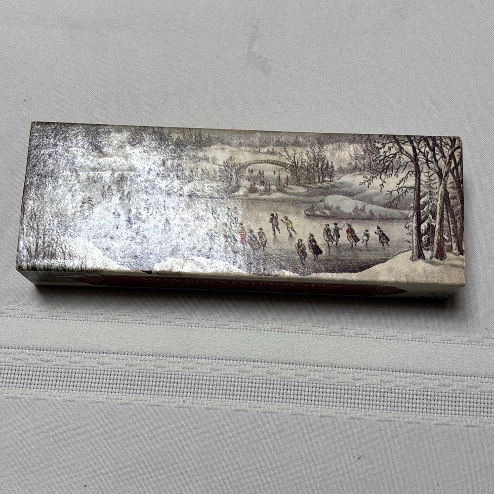 Avon 1876 Winterscapes 2 Special Occasion Fragranced Soaps 3oz each Christmas